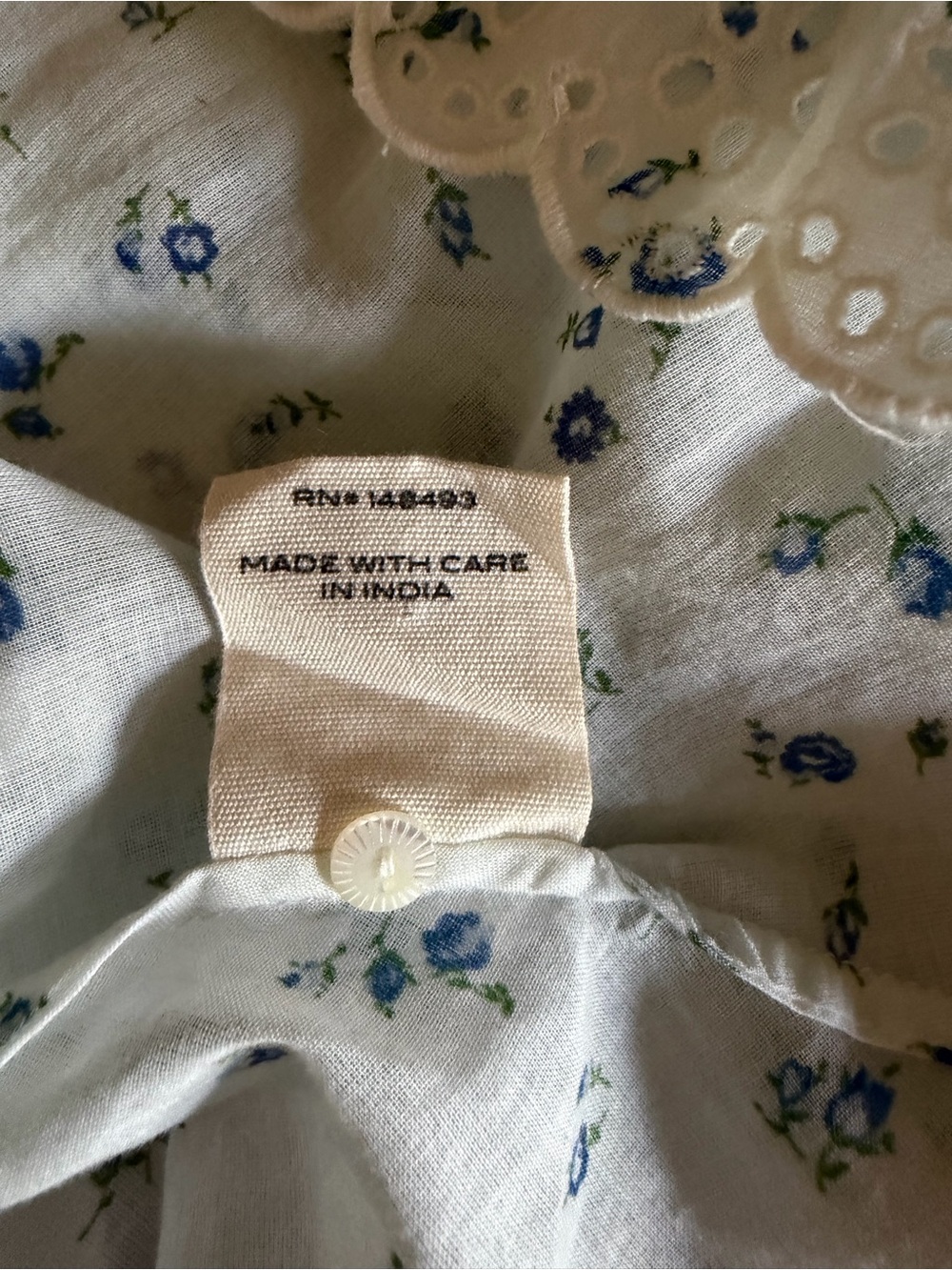 DOEN SweetPea Lazuli Blouse L - Picture 7 of 7